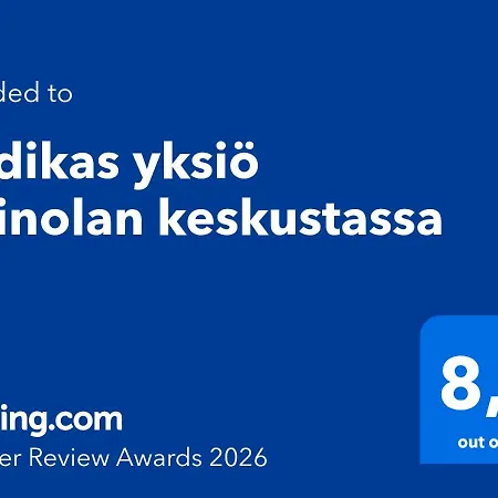 Kodikas Yksioe Heinolan Keskustassa Heinola